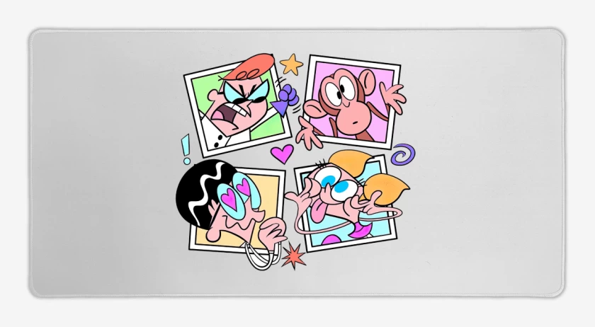 Mouse pad Gamer Blanco de Dexter