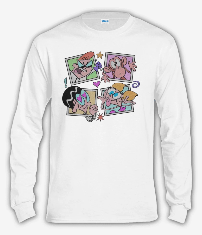 Polera manga larga Blanco de Dexter