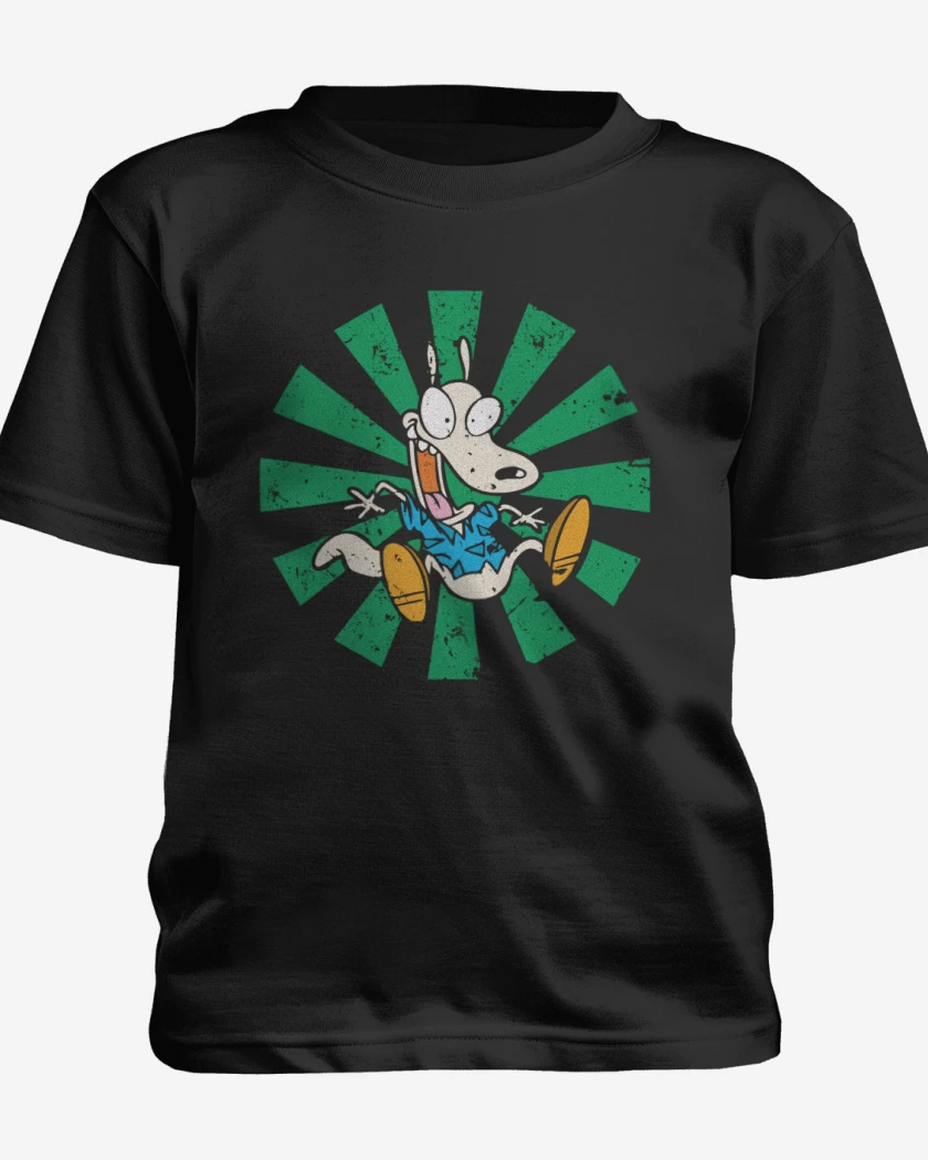 Polera de niño Negro de Rocko 