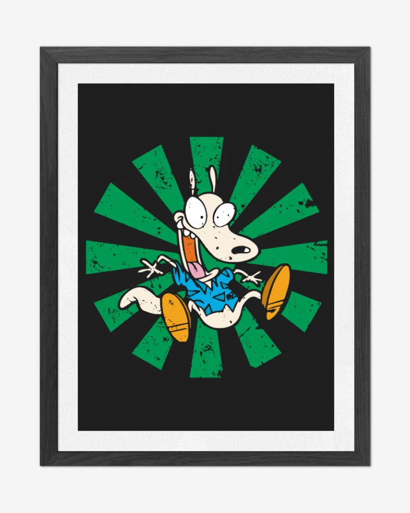Cuadro decorativo Negro de Rocko 