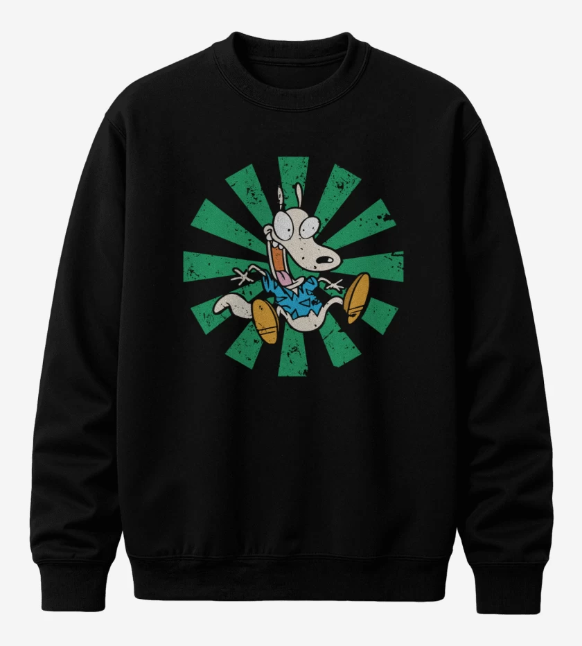Poleron polo Negro de Rocko 