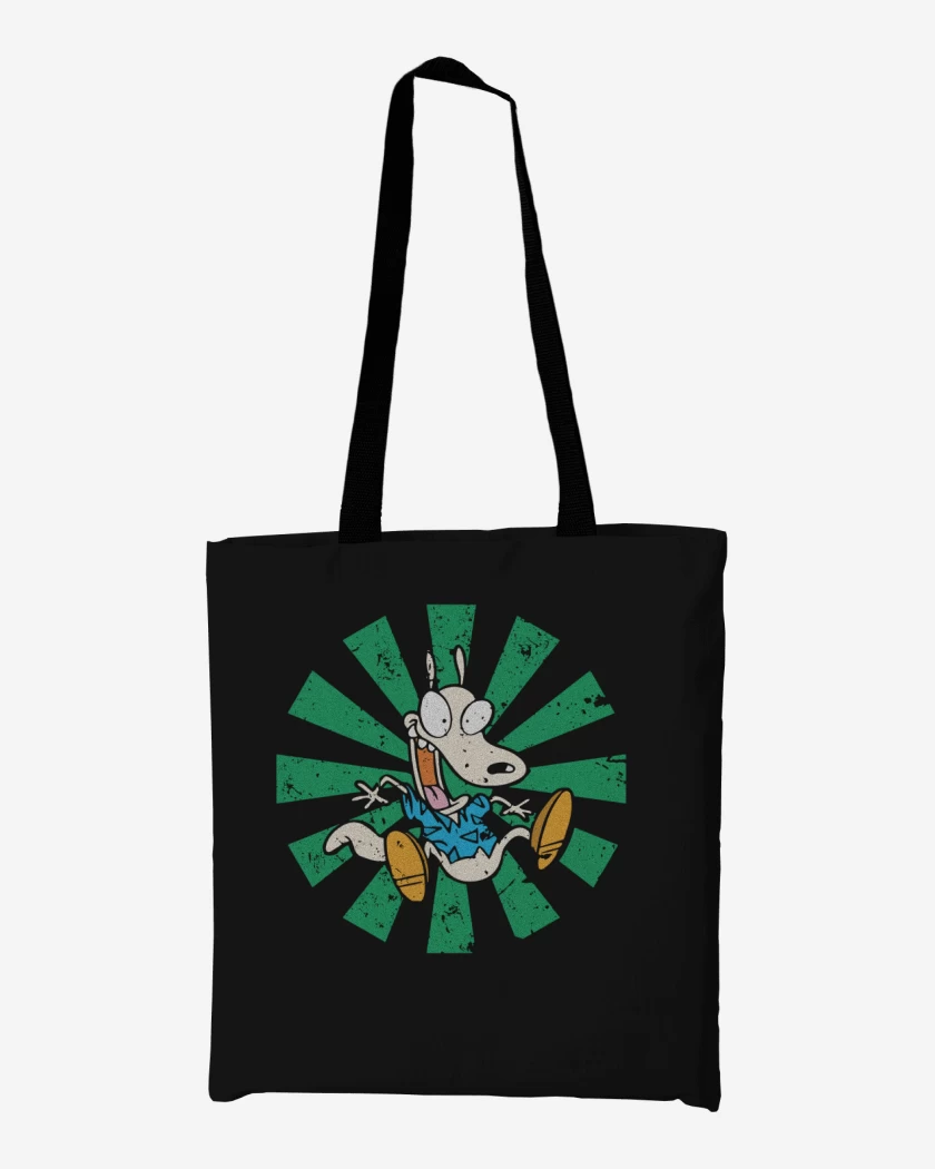 Totebag Negro de Rocko 