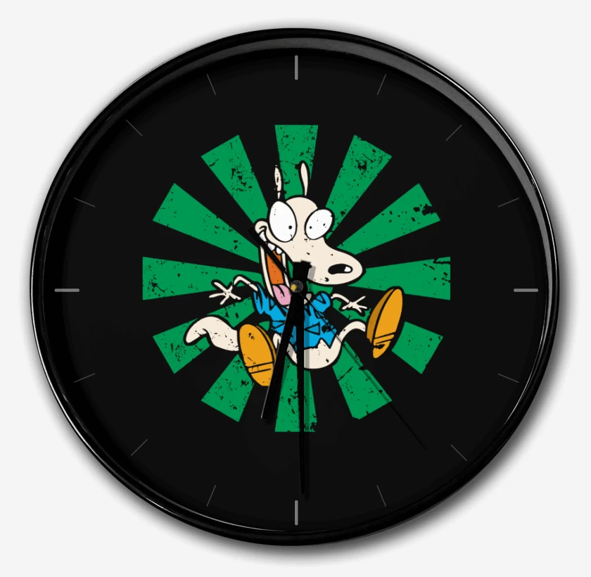 Reloj Negro de Rocko 