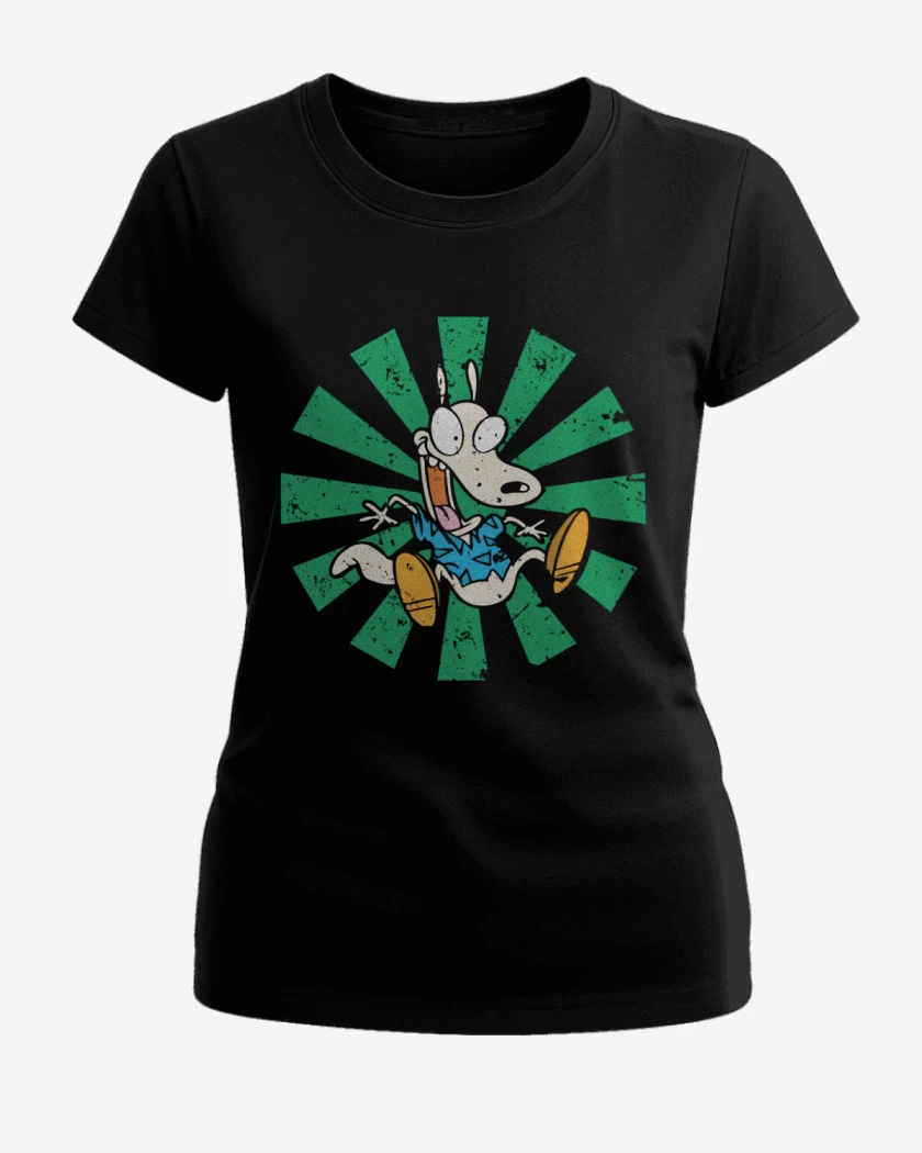 Polera de Mujer Negro de Rocko 