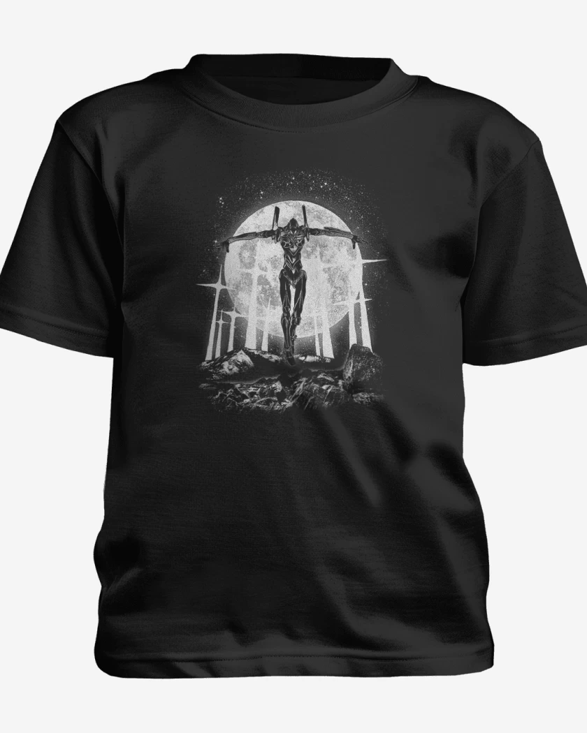Polera de niño Evangelion moon