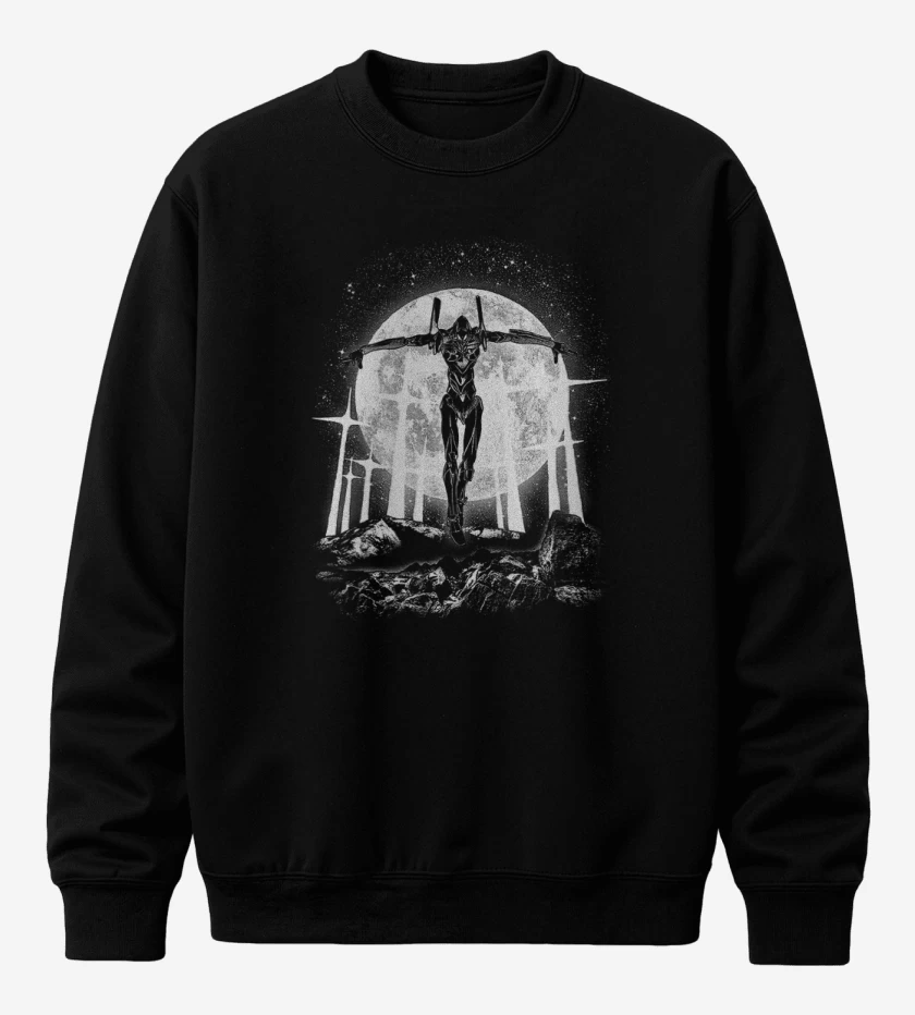 Poleron polo Evangelion moon