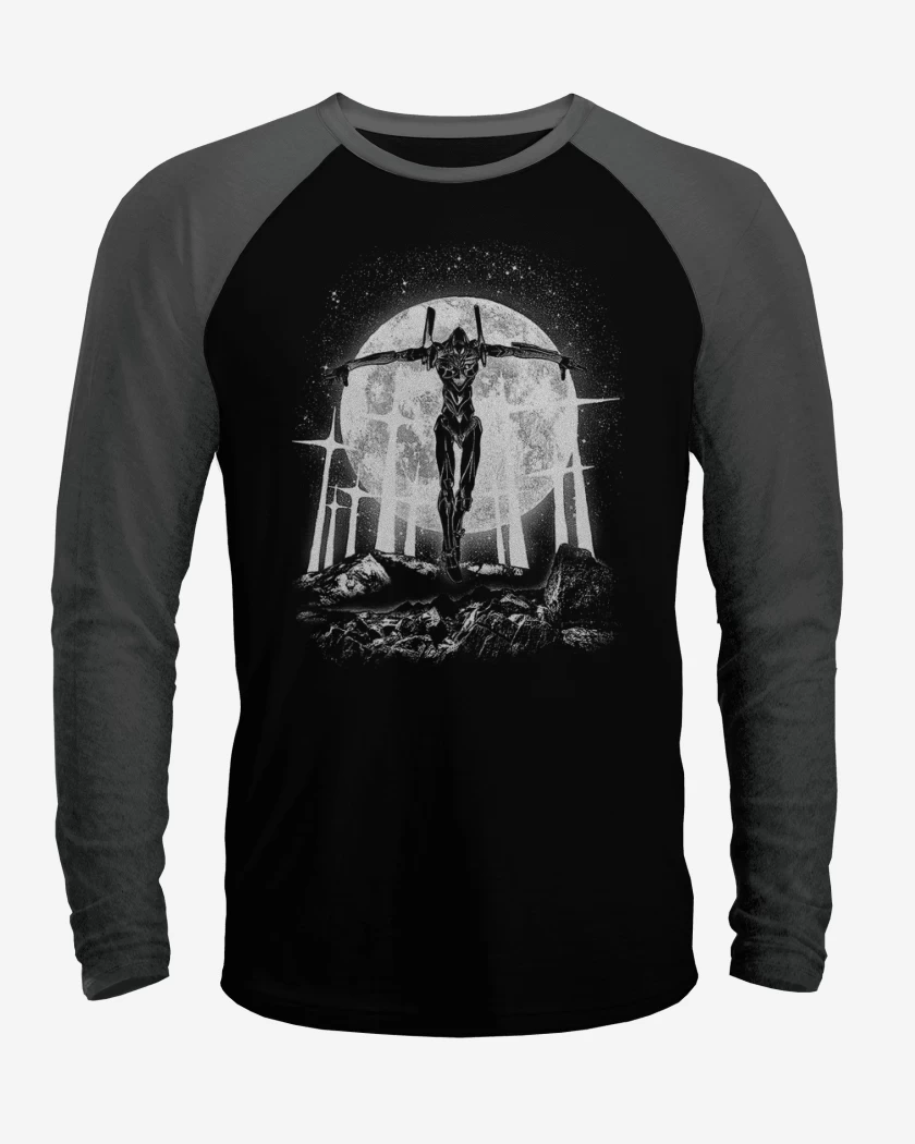 Polera Raglan Evangelion moon