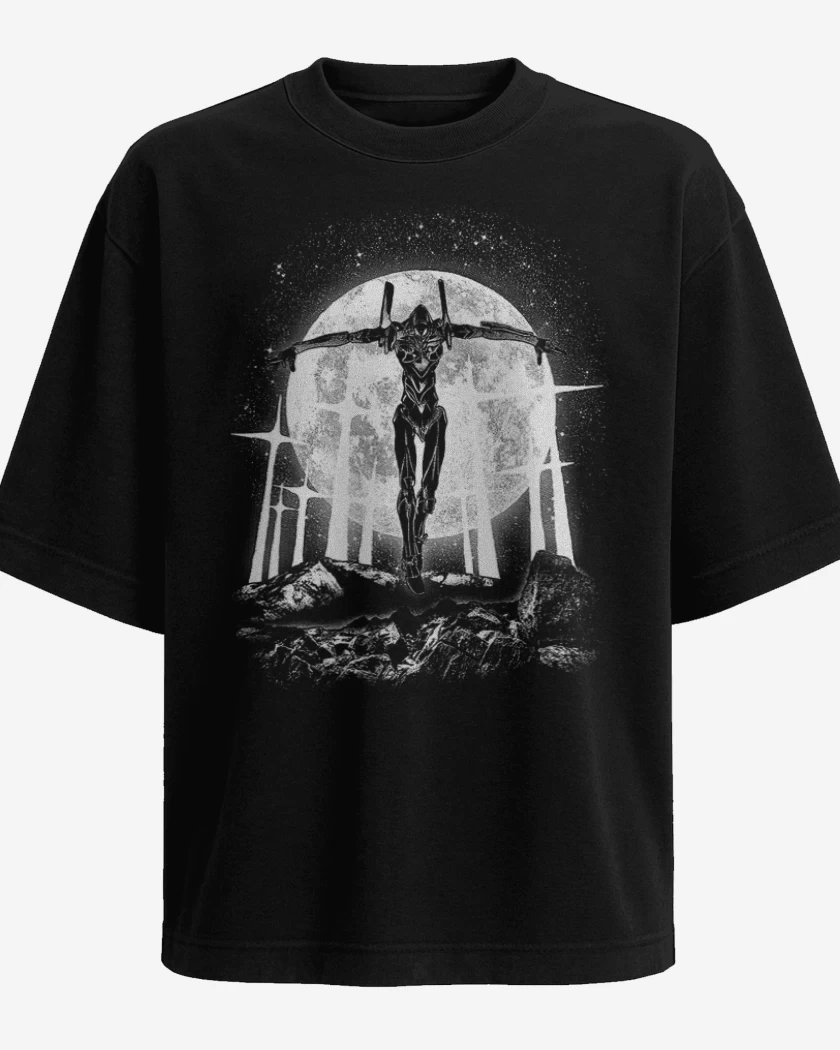 Polera Oversize Evangelion moon