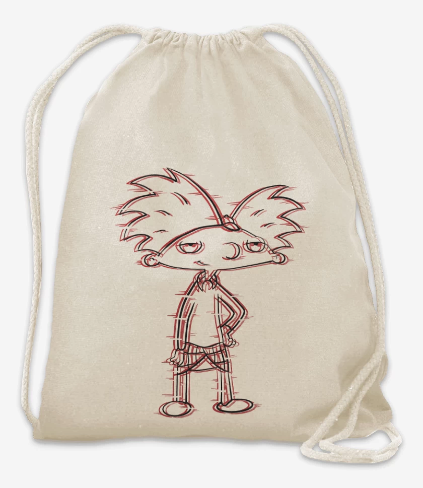 Mochila Blanco de Hey Arnold!