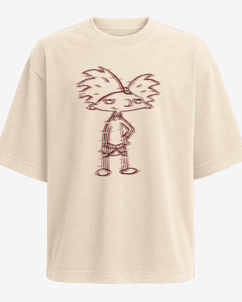 Polera Oversize Hey Arnold!
