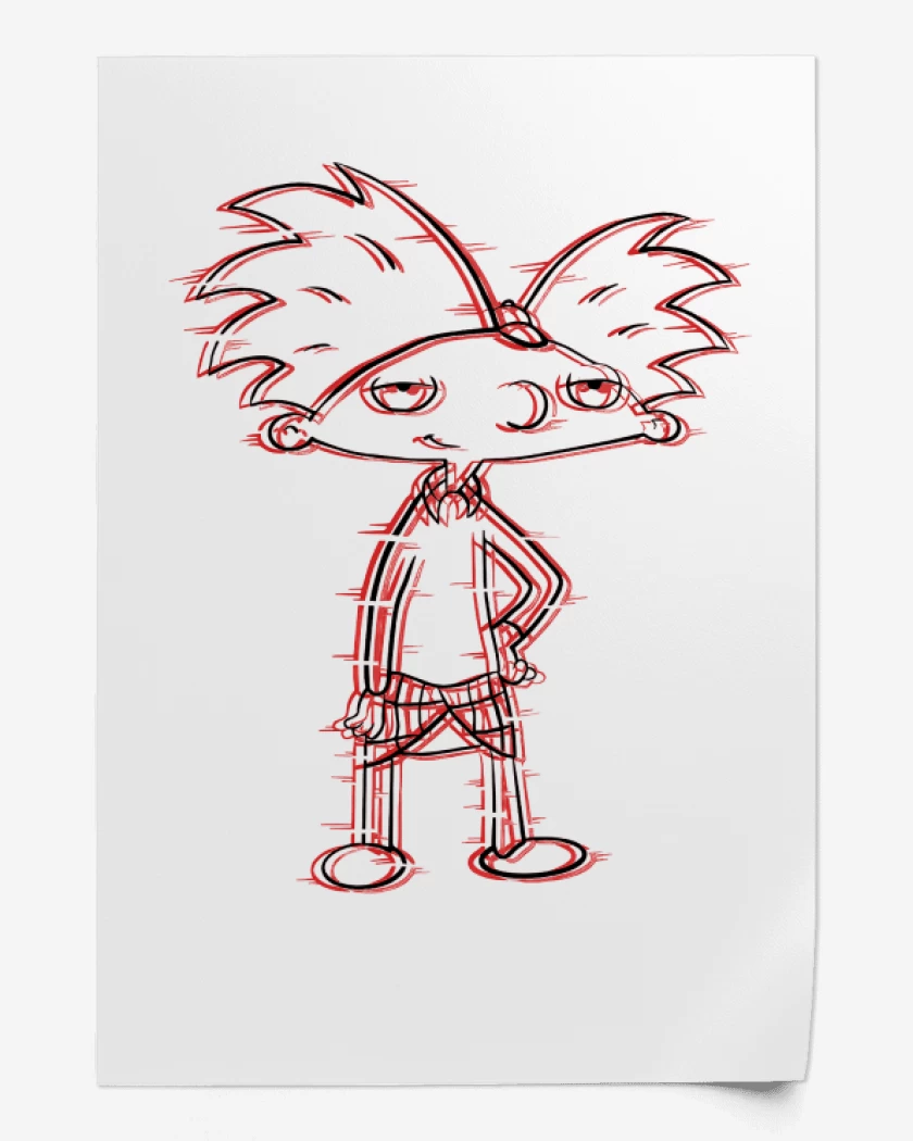 Print Hey Arnold!