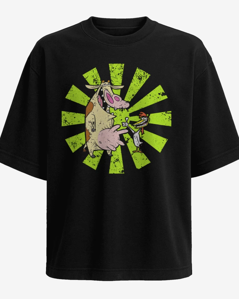 Polera Oversize La Vaca y el pollito