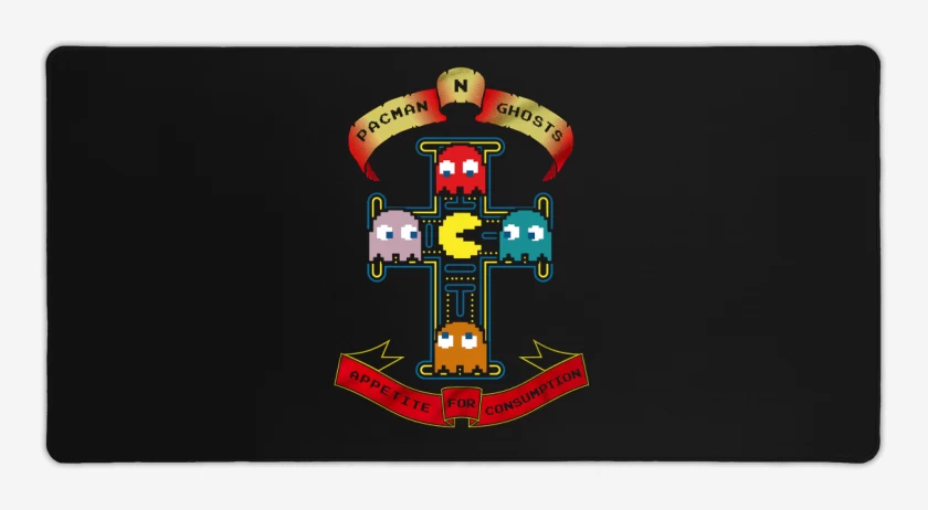 Mouse pad Gamer Pacman And Ghosts