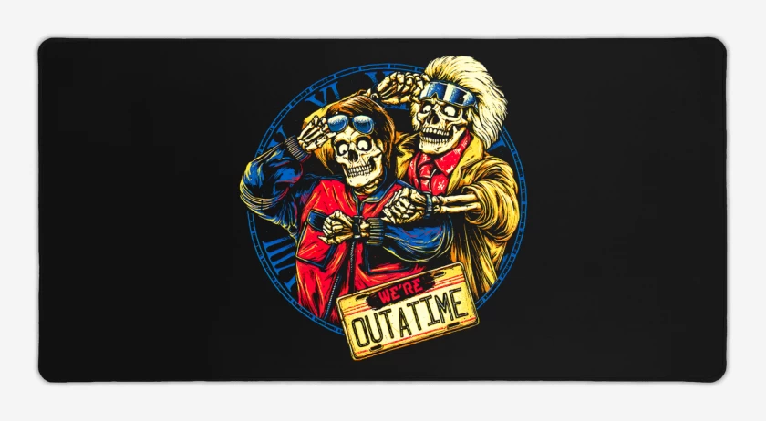 Mouse pad Gamer Volver al futuro 