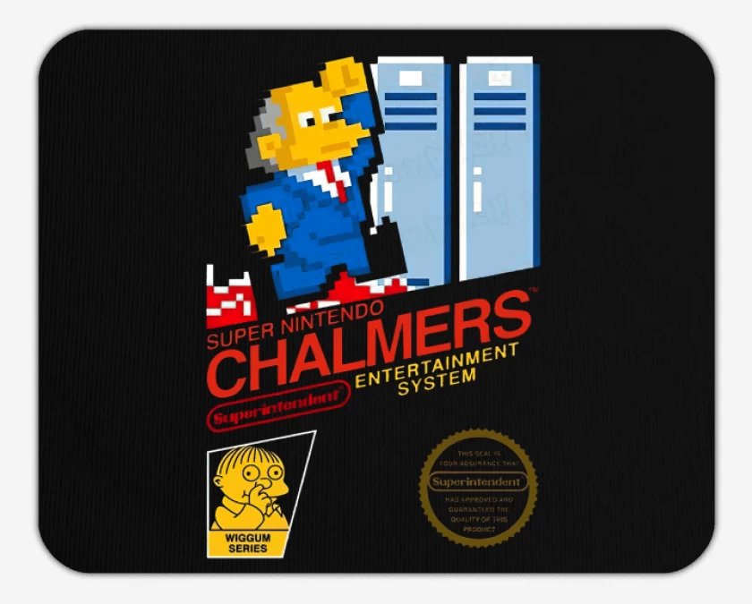 Mousepad Super nintendo Chalmers