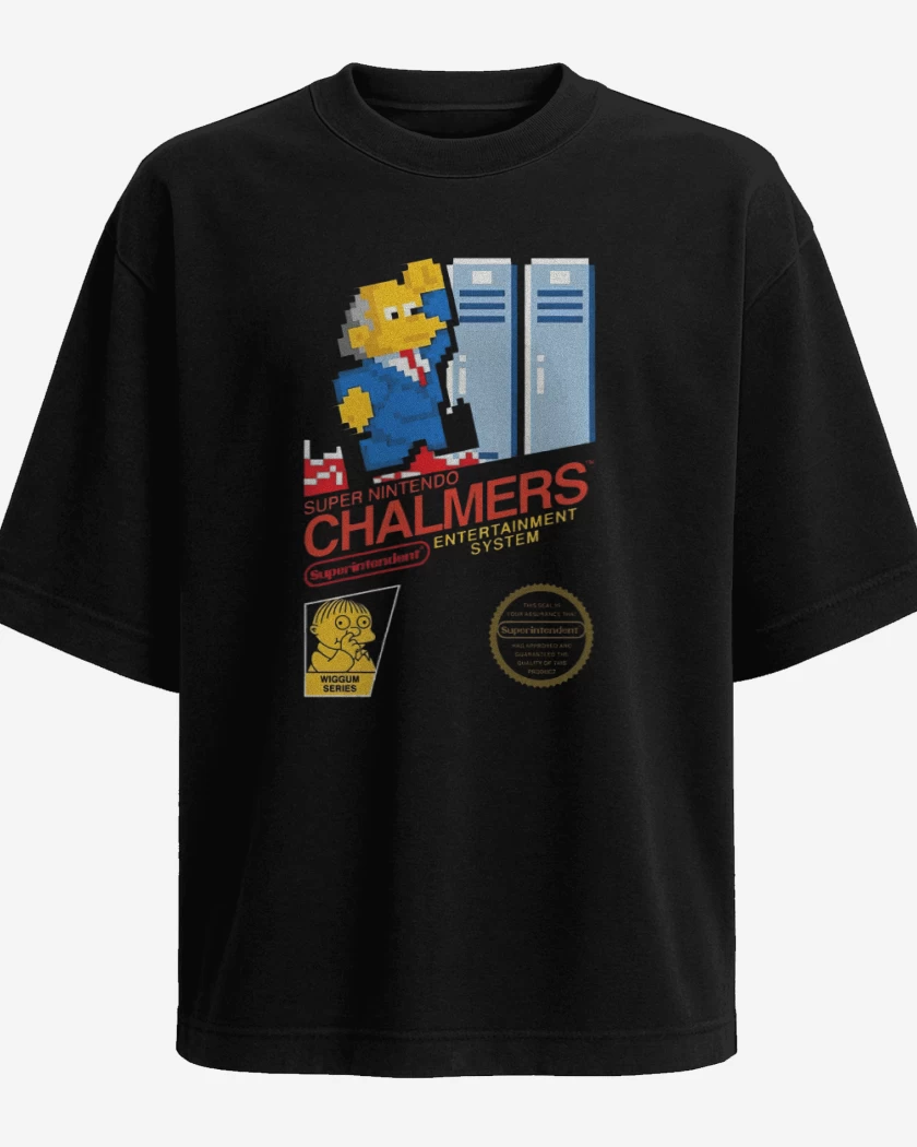 Polera Oversize Super nintendo Chalmers