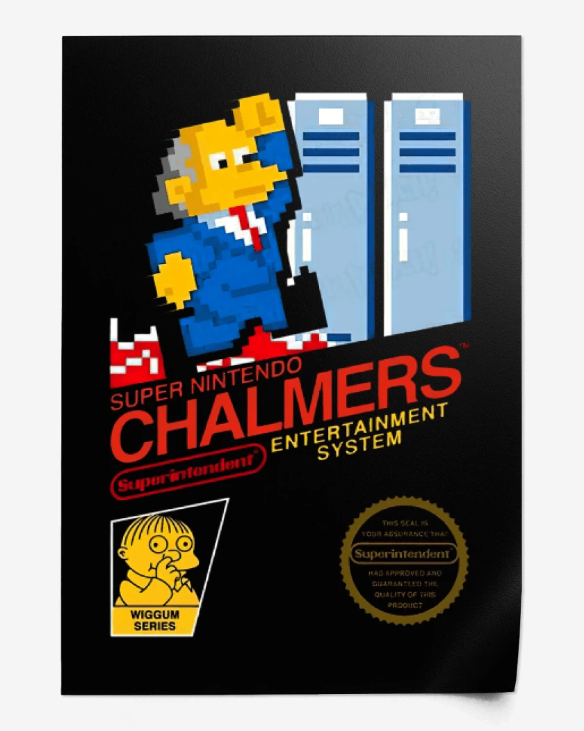 Print Super nintendo Chalmers