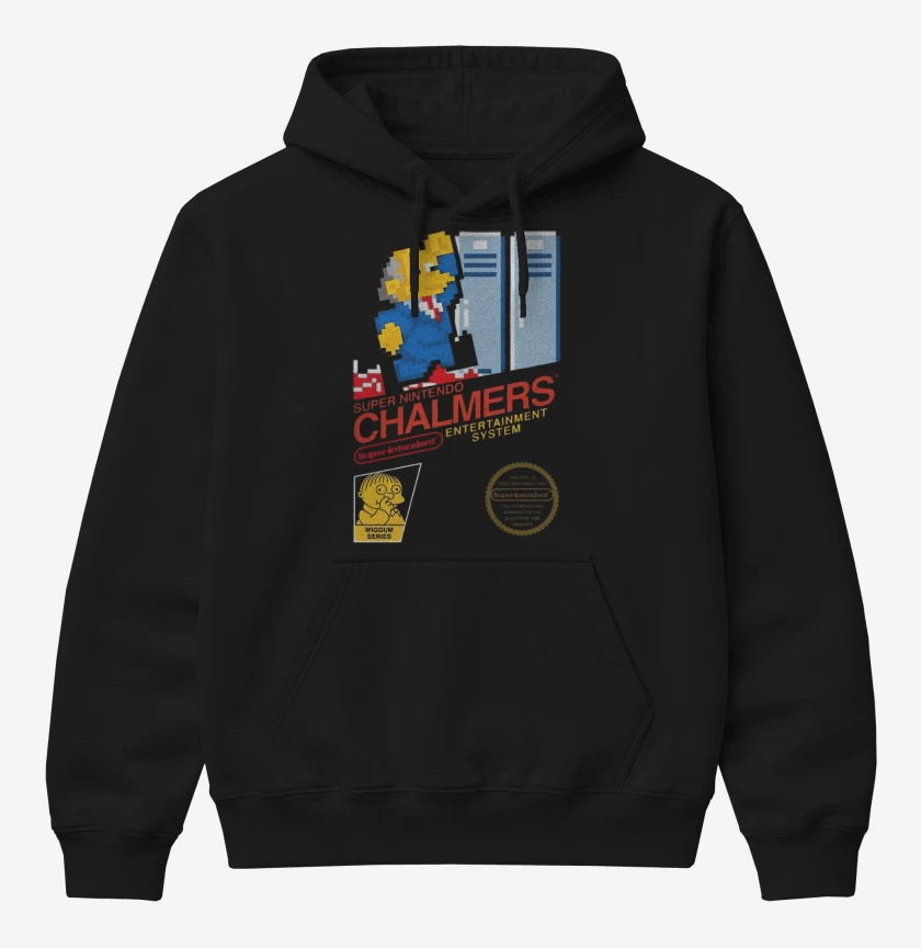 Poleron Canguro básico Negro de Super nintendo Chalmers