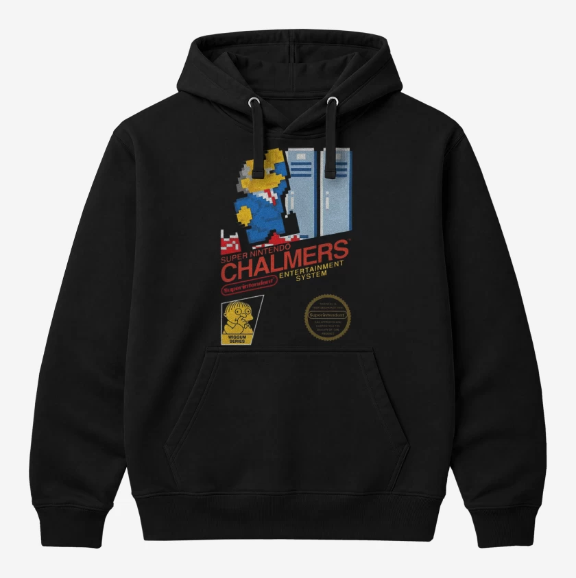 Polerón Canguro Negro de Super nintendo Chalmers