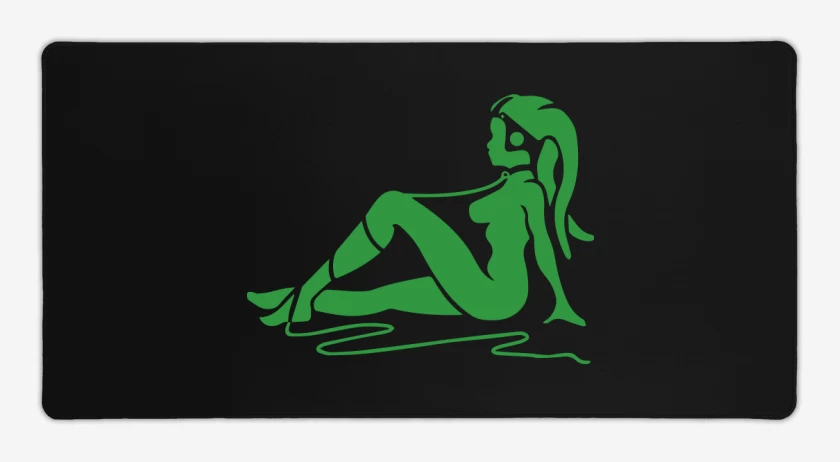 Mouse pad Gamer Negro de Twilek mudflap
