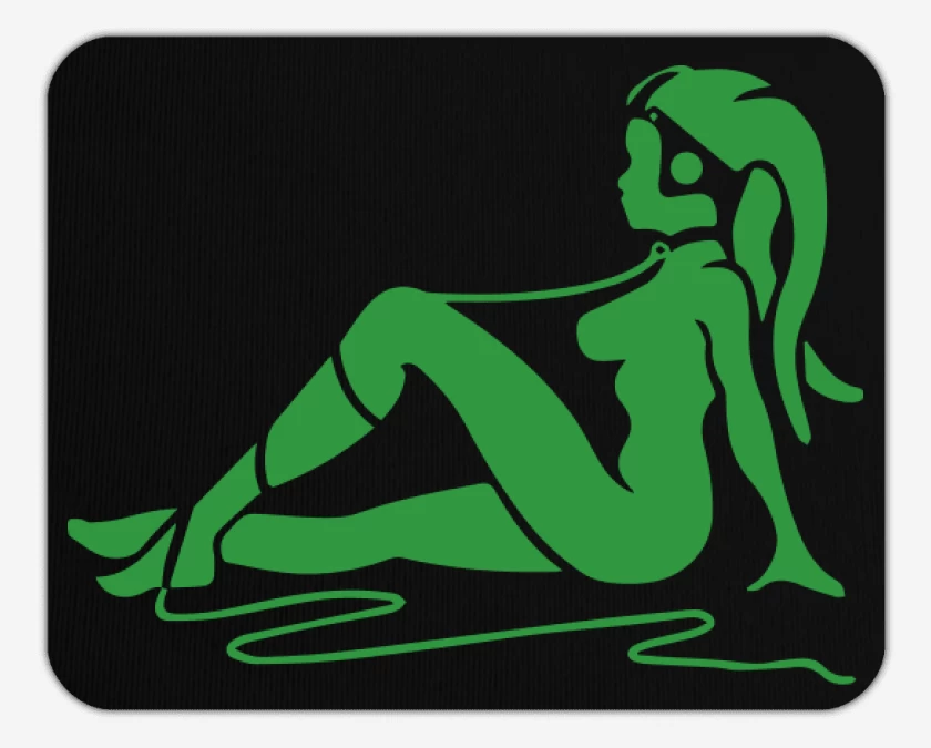Mousepad Negro de Twilek mudflap