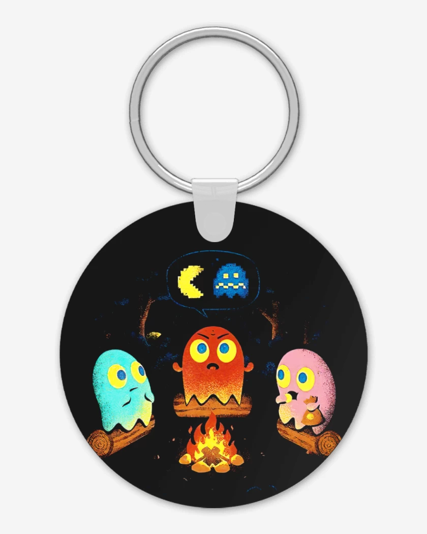 Llavero Pacman del terror