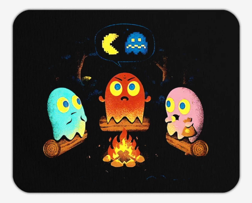 Mousepad Pacman del terror