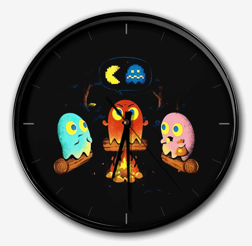 Reloj Pacman del terror