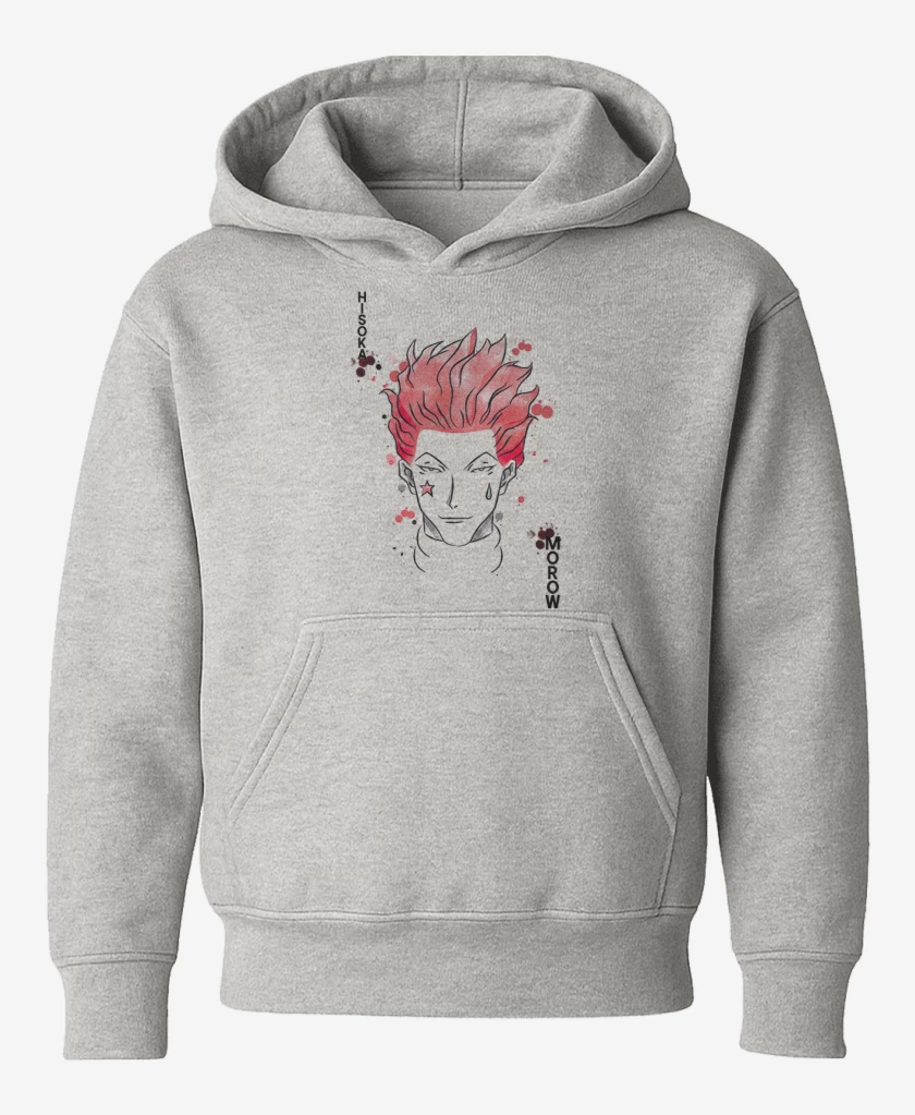 Poleron de niño Gris Melange de Hisoka joker
