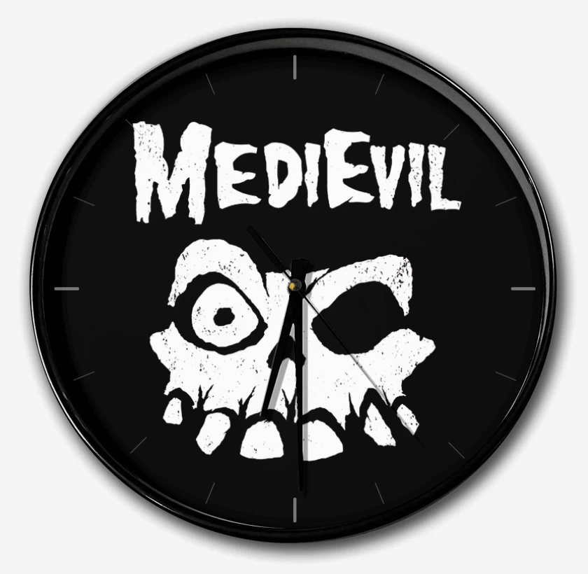 Reloj Negro de Medievil