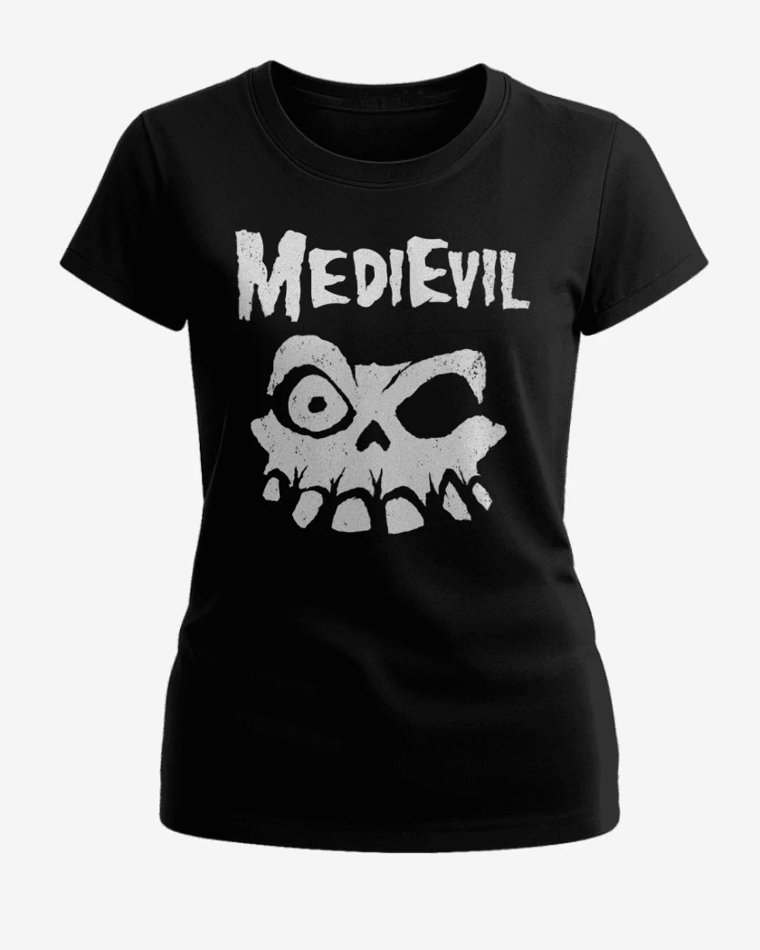 Polera de Mujer Negro de Medievil