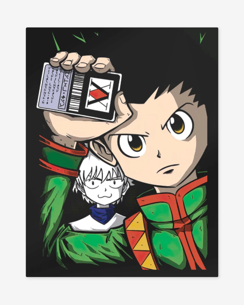 Print metalico Negro de Gon