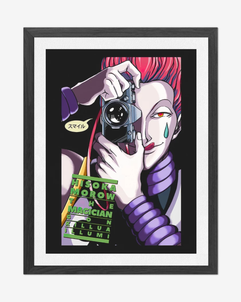 Cuadro decorativo Negro de Hisoka killing joke