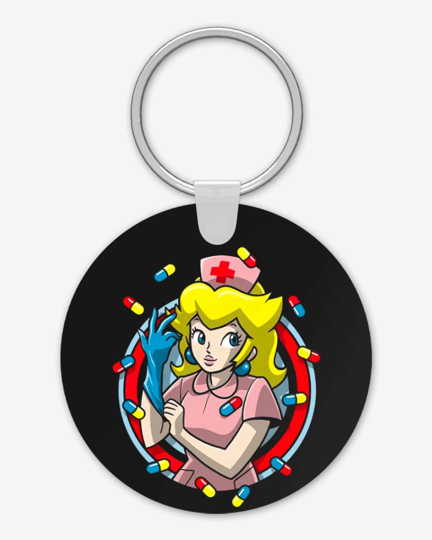 Llavero Enfermera Peach