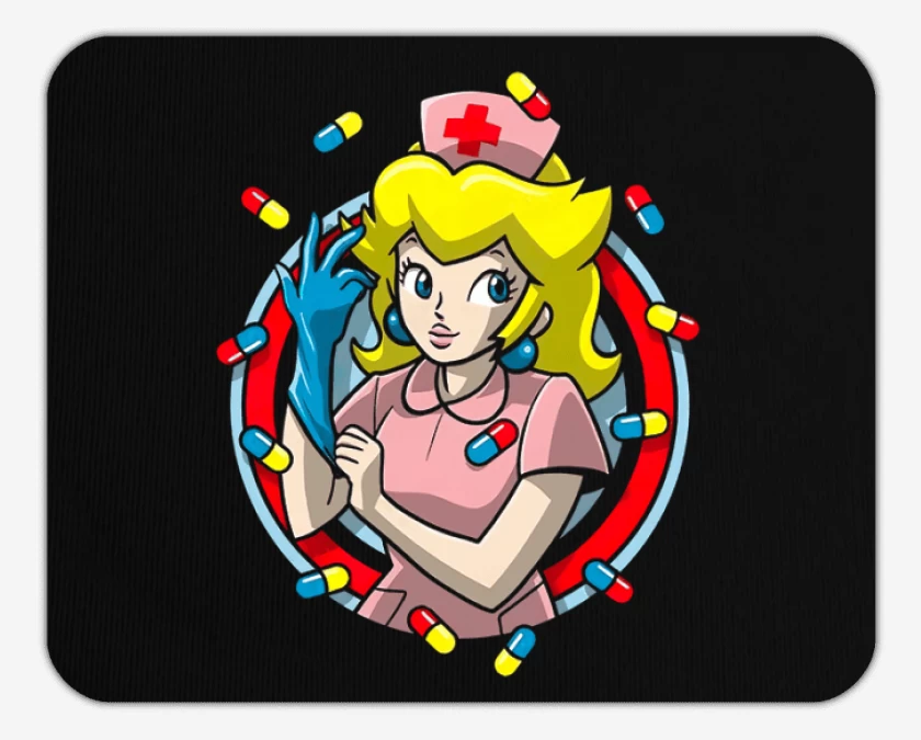 Mousepad Enfermera Peach