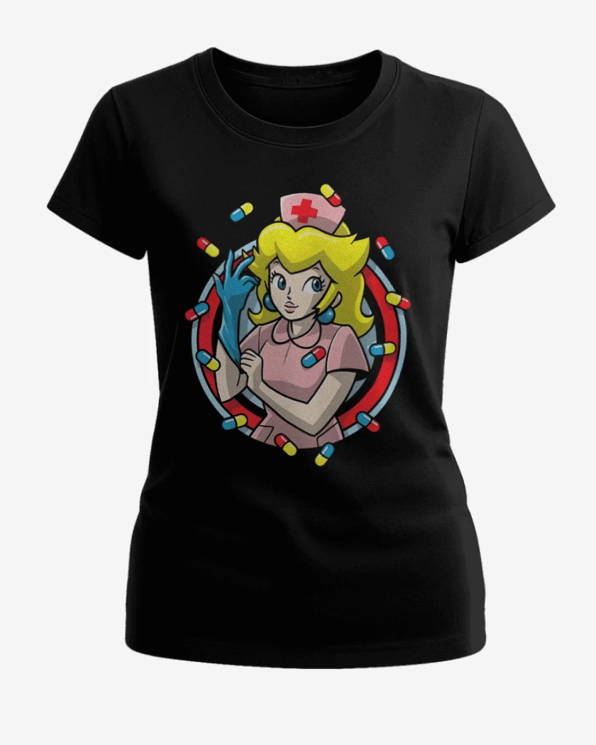 Polera de Mujer Enfermera Peach