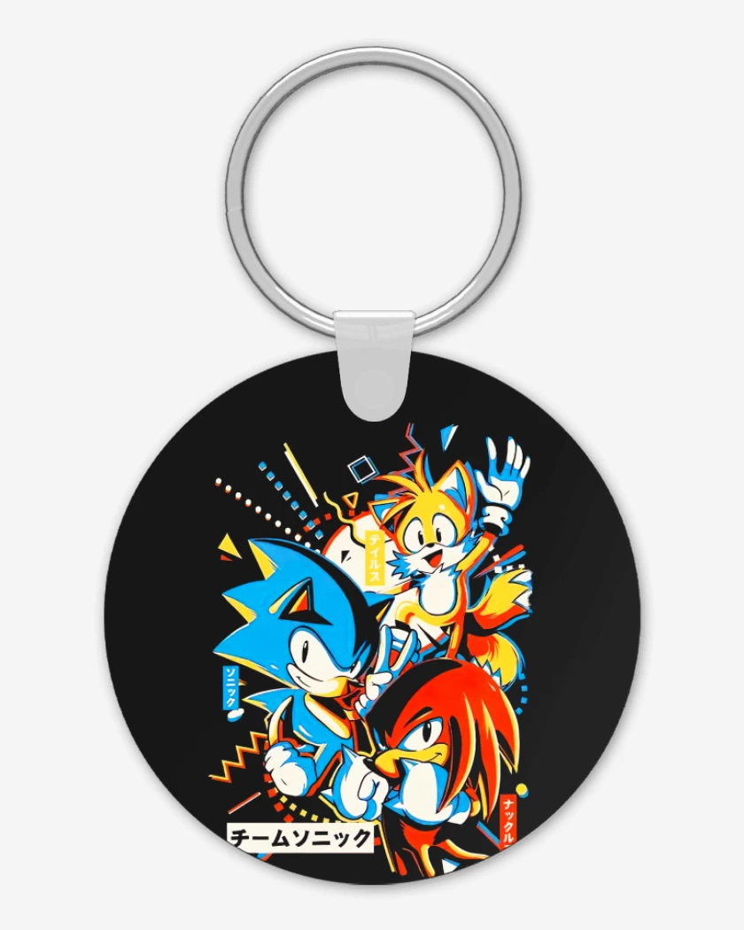 Llavero Sonic and friends