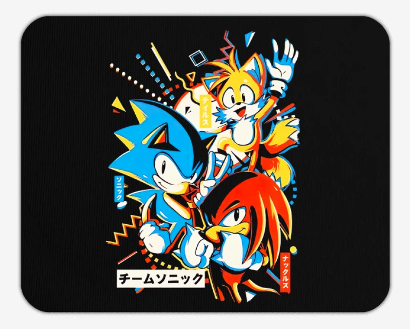 Mousepad Sonic and friends