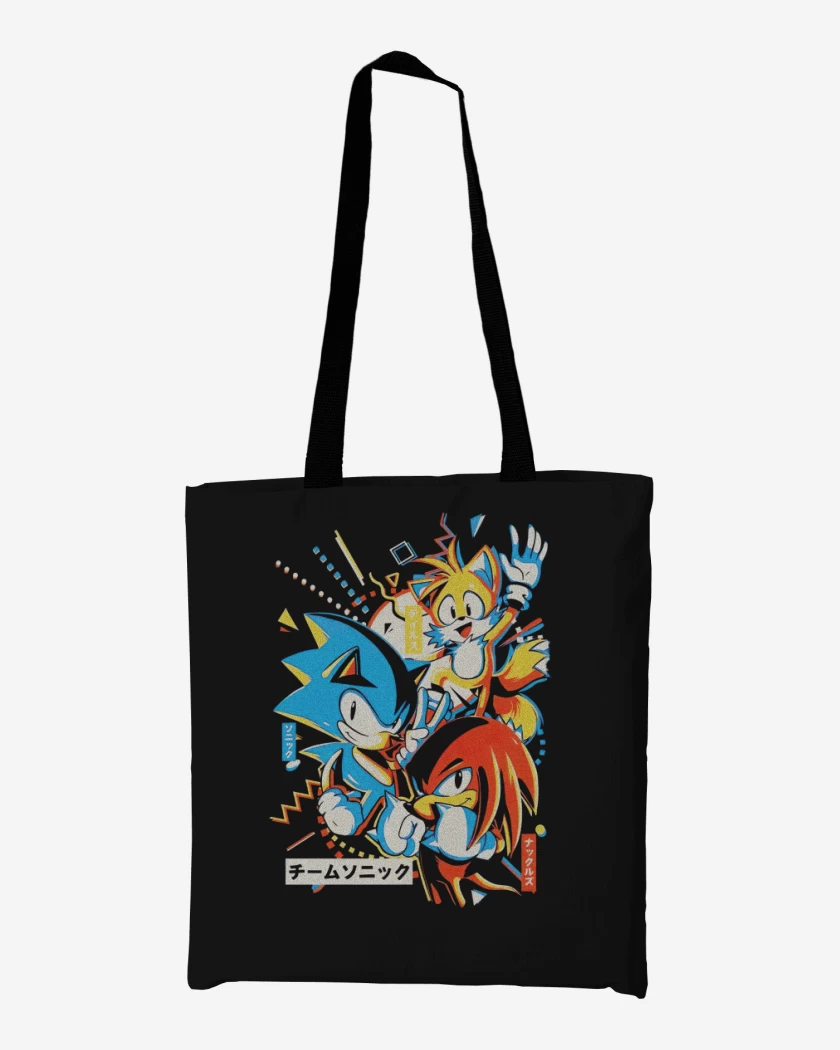 Totebag Sonic and friends
