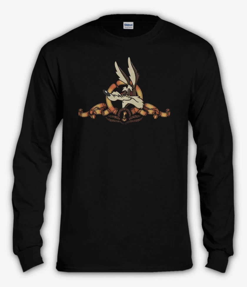 Polera manga larga Negro de Super Genius