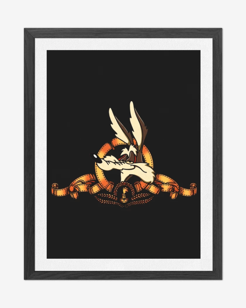 Cuadro decorativo Negro de Super Genius