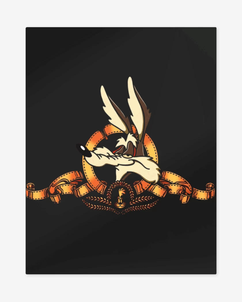 Print metalico Negro de Super Genius