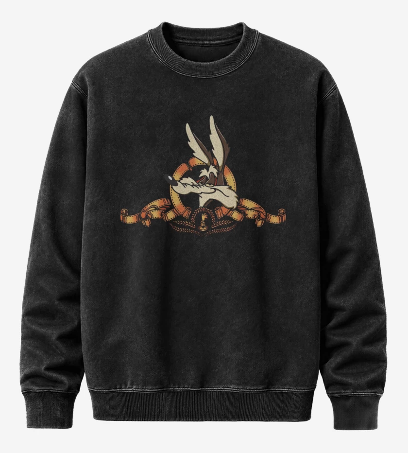Poleron Polo Acid Wash Negro de Super Genius