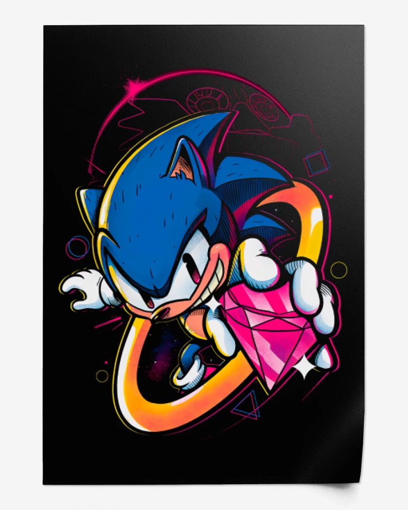 Print Sonic Diamonds