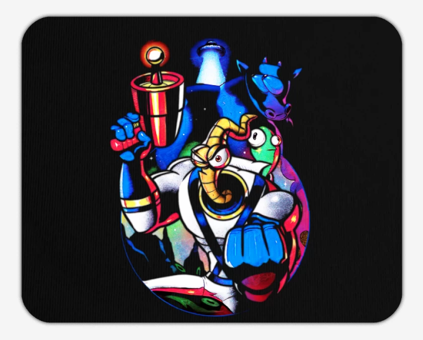 Mousepad Earthworm Jim 