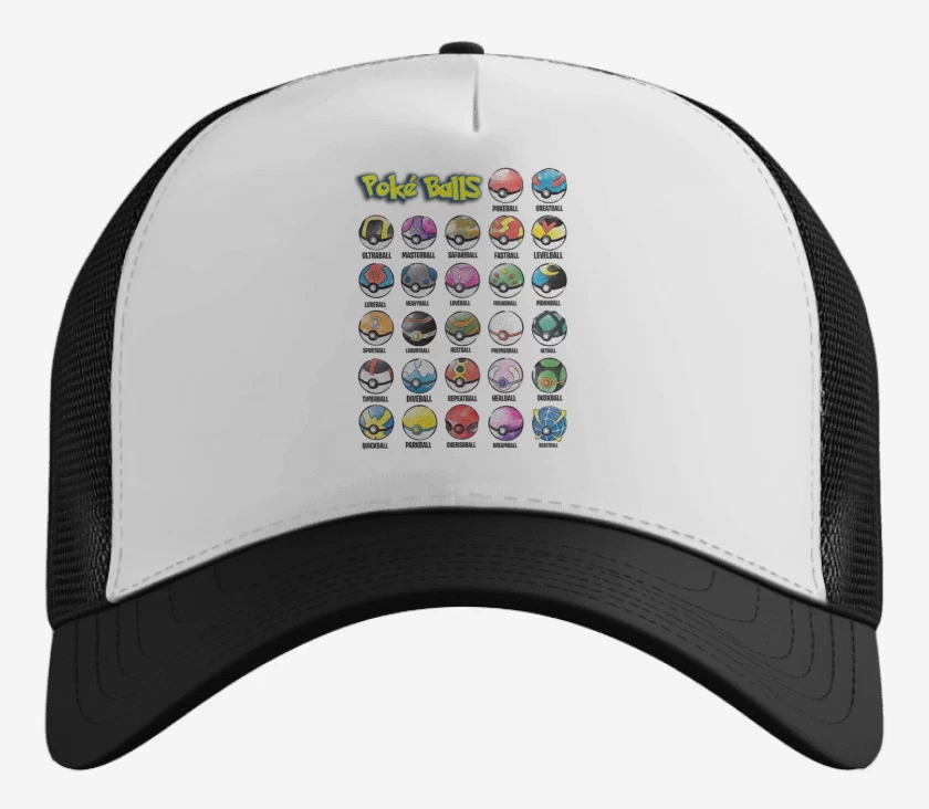 Gorro Pokeballs