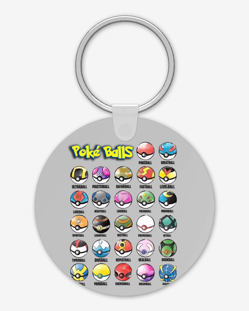 Llavero Pokeballs