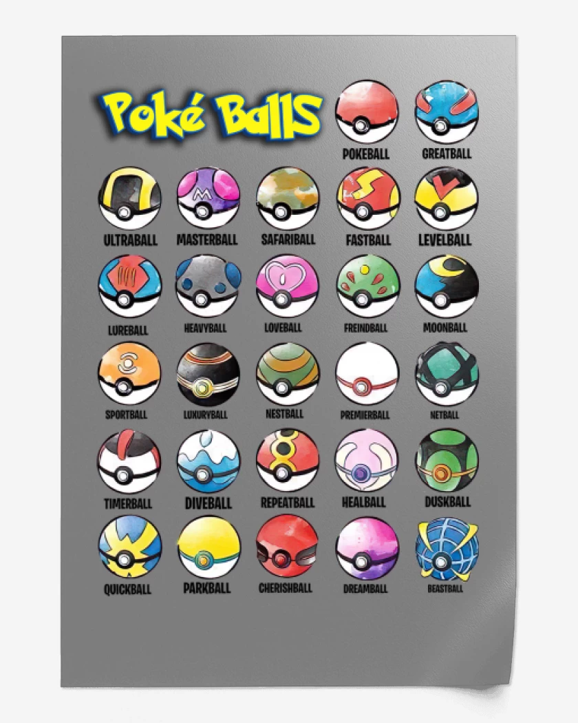 Print Pokeballs