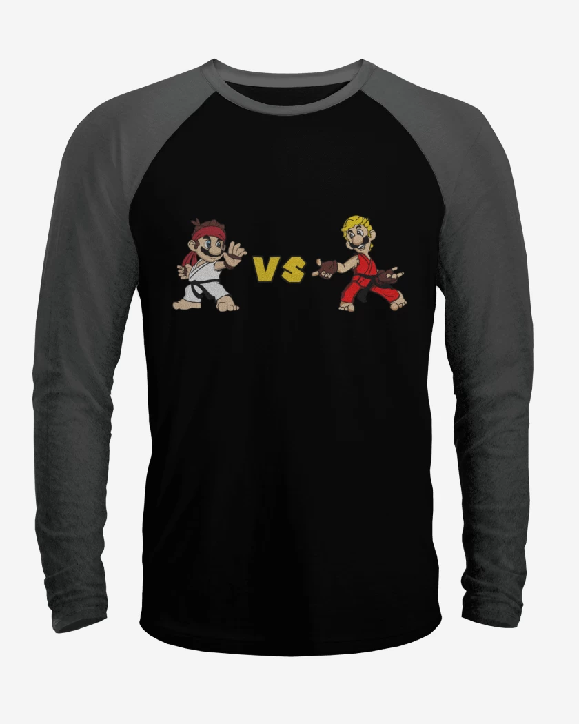 Polera Raglan MaRyu vs Luigent