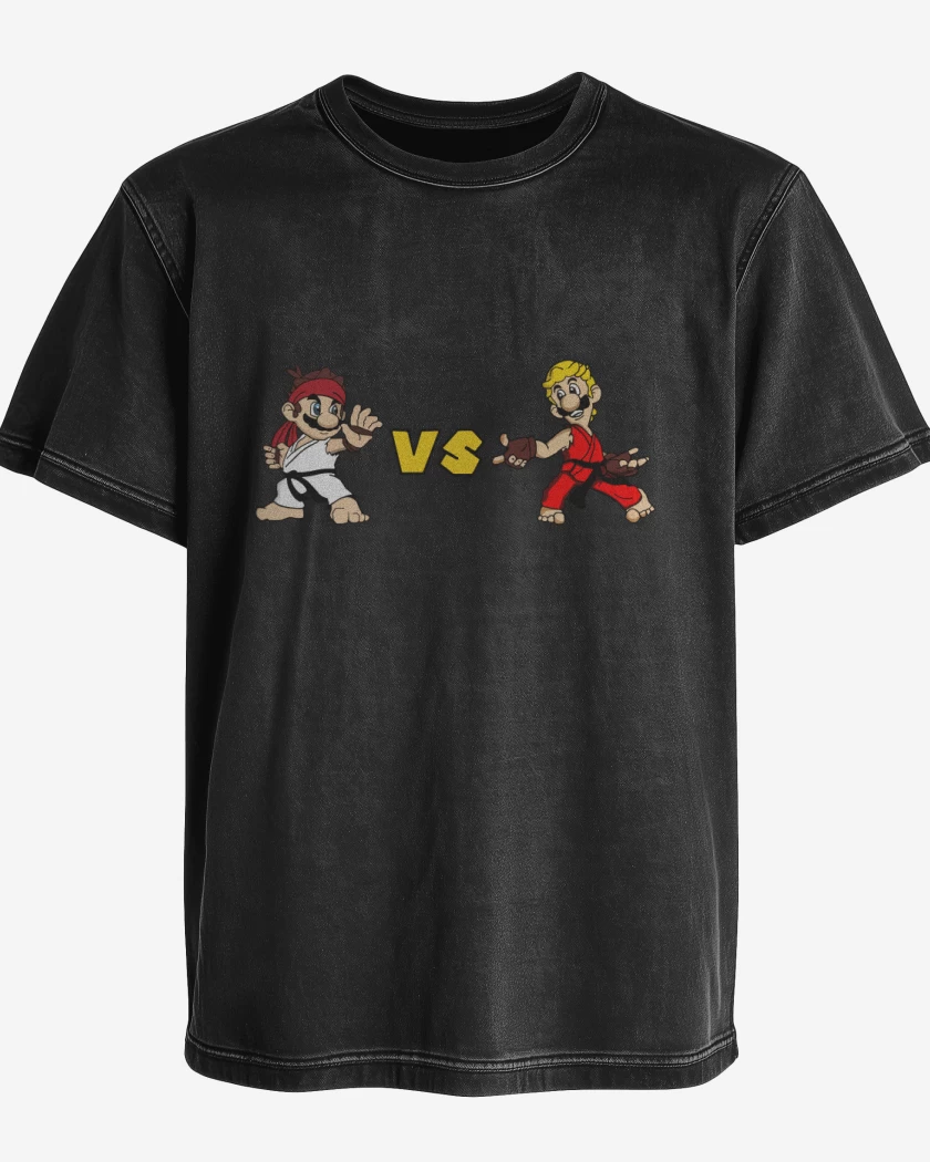 Polera desgastada MaRyu vs Luigent